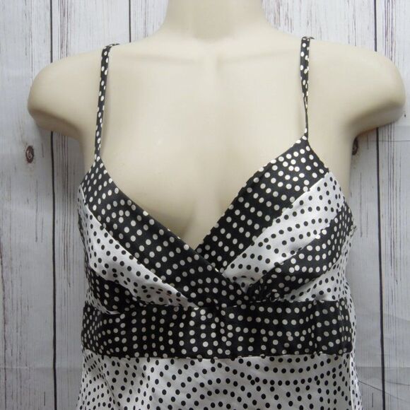 IZ BYER white‎ & black blouse size S - Picture 2 of 6